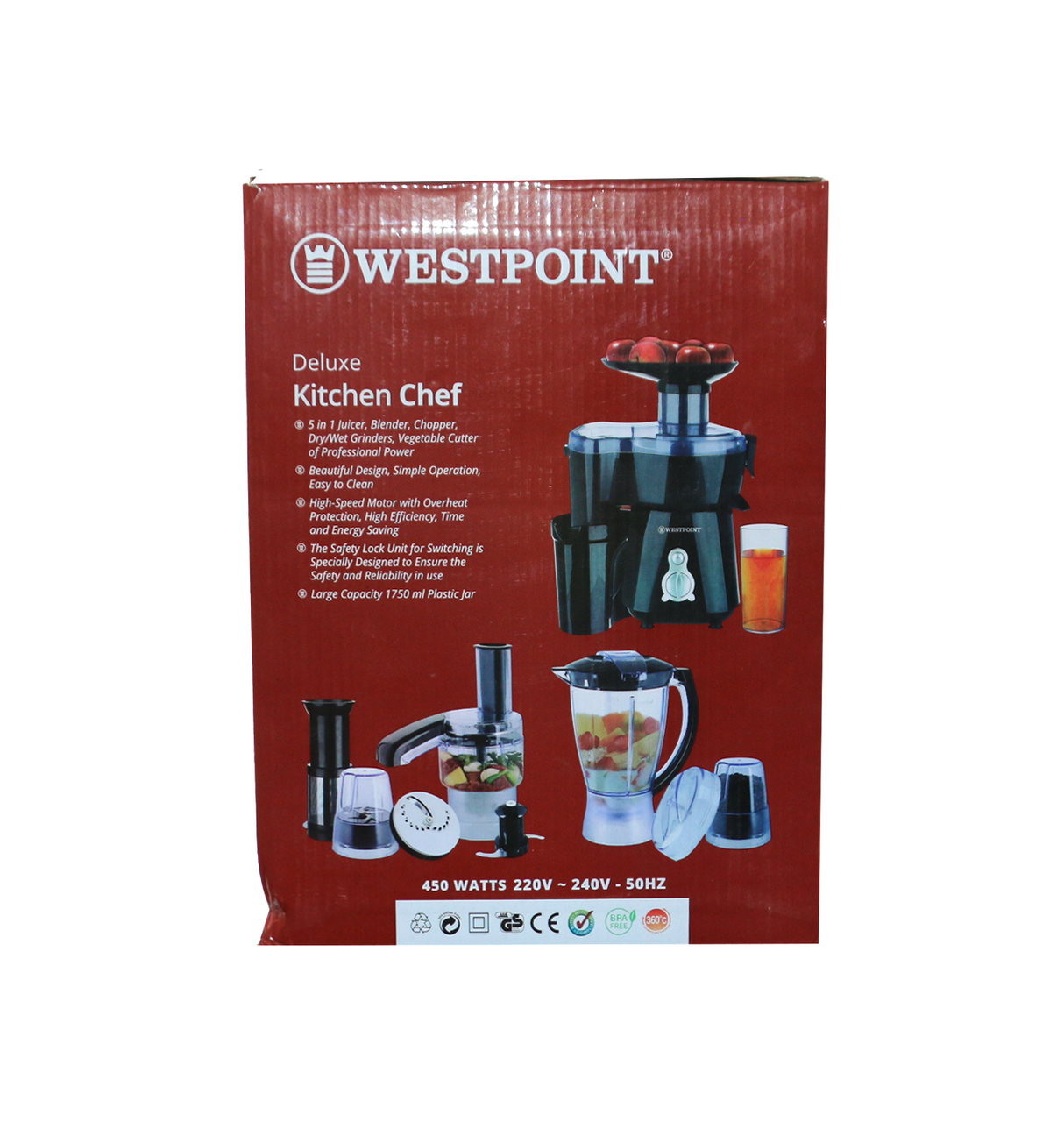 westpoint food proccessor3804