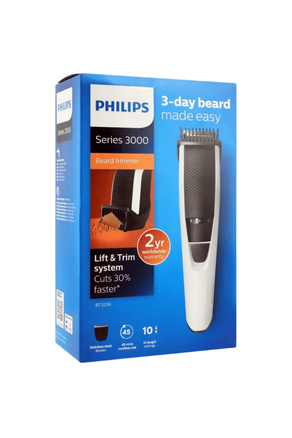 philips trimmer bt3206