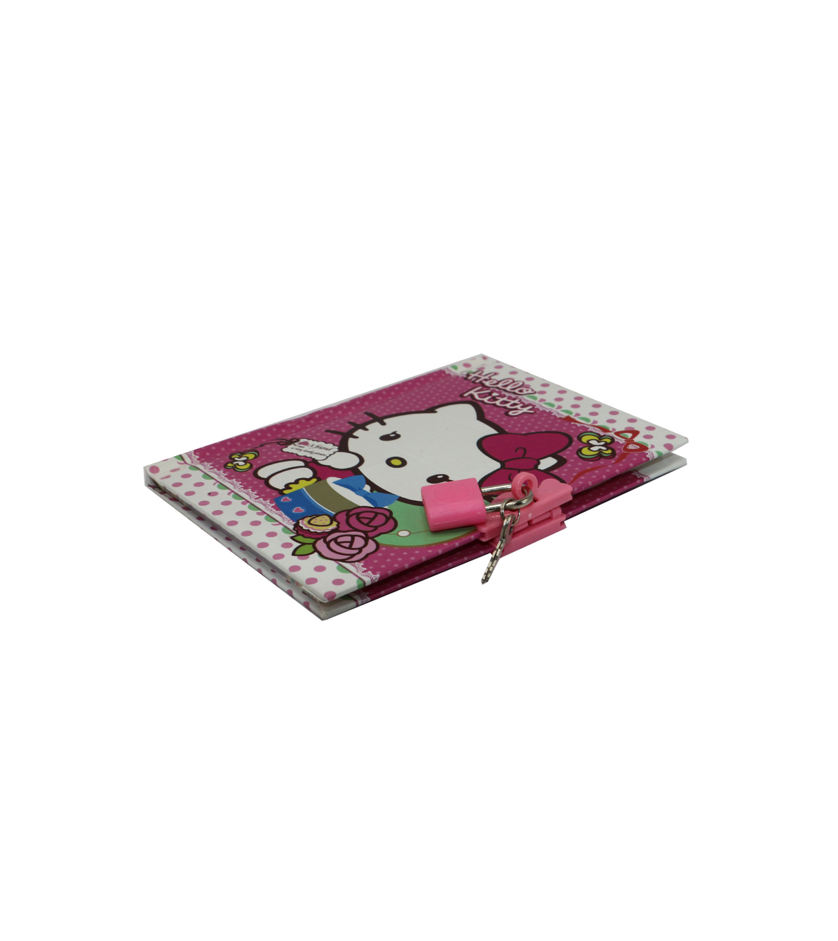 lock diary hello kitty 64k small