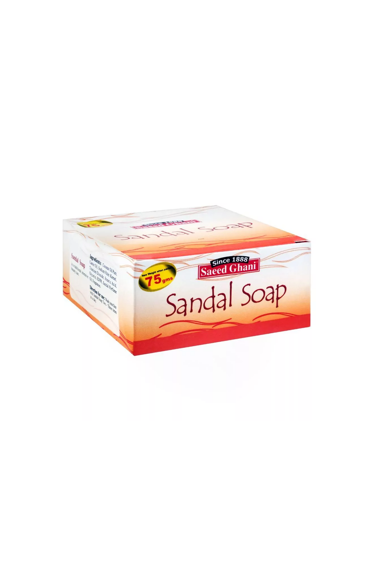 saeed ghani soap sandal 75g