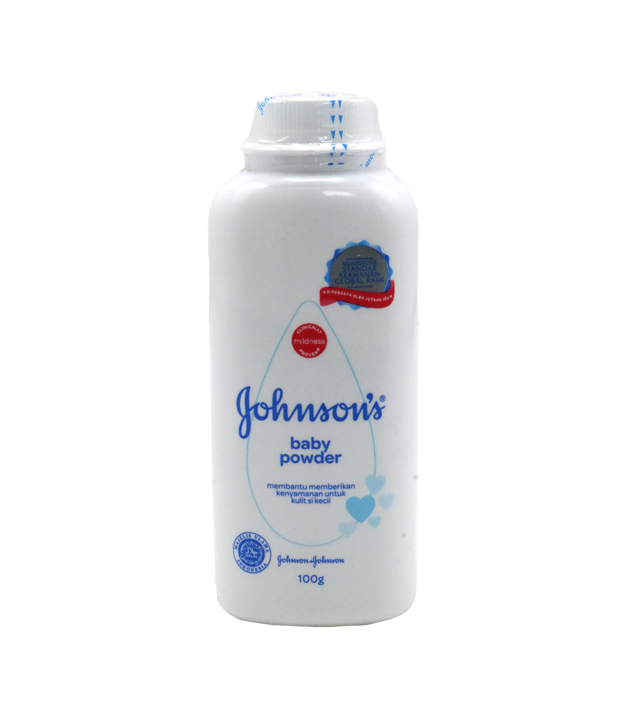 johnsons baby powder white 100g