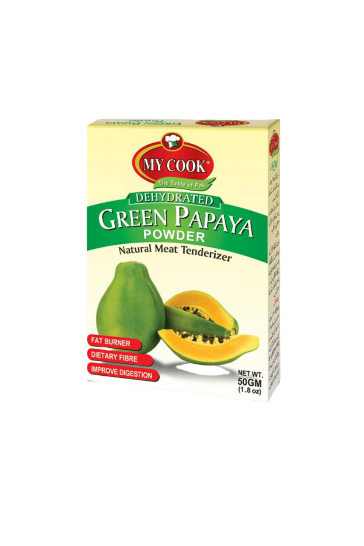 my cook green papaya powder 50g