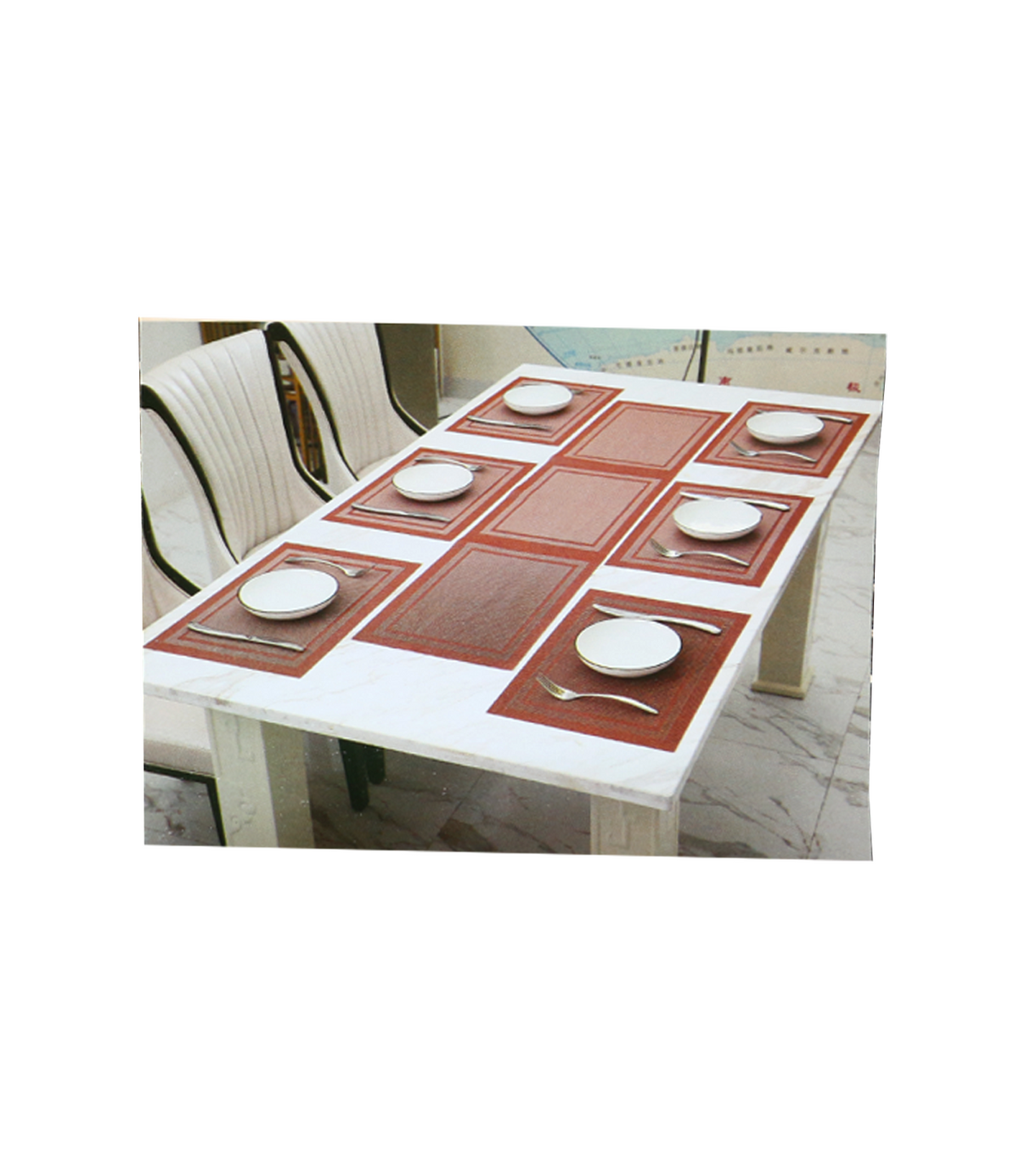 table mat 7pc d482