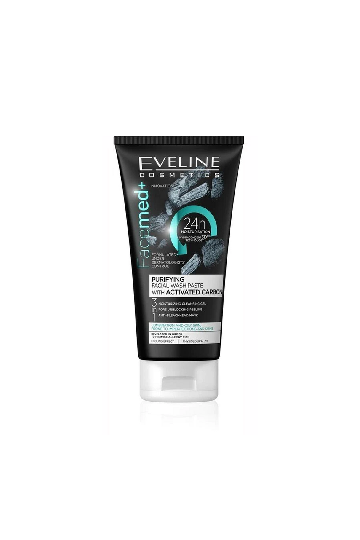 eveline face wash carbon paste 150ml