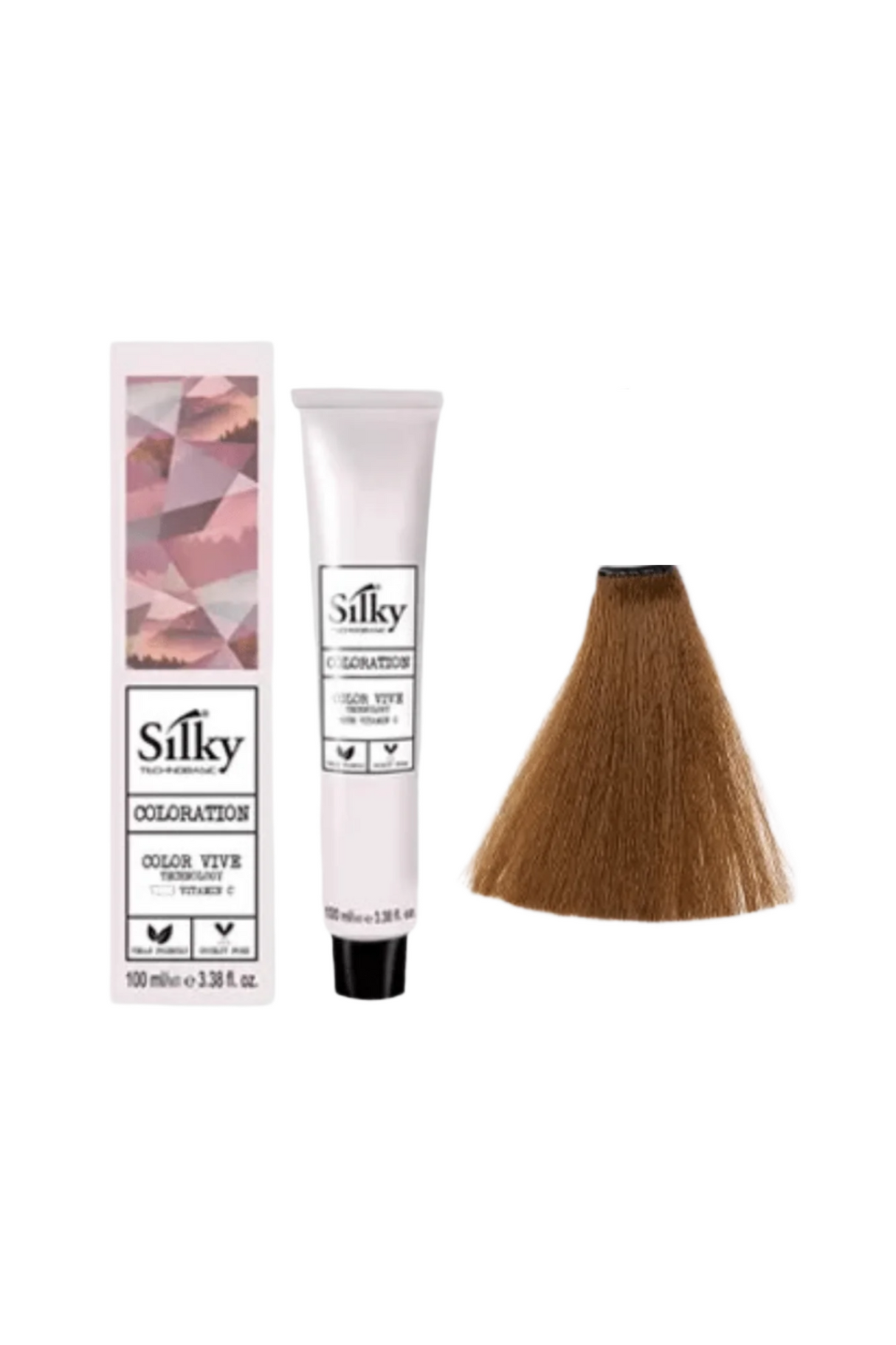 silky hair color 8.31 100ml