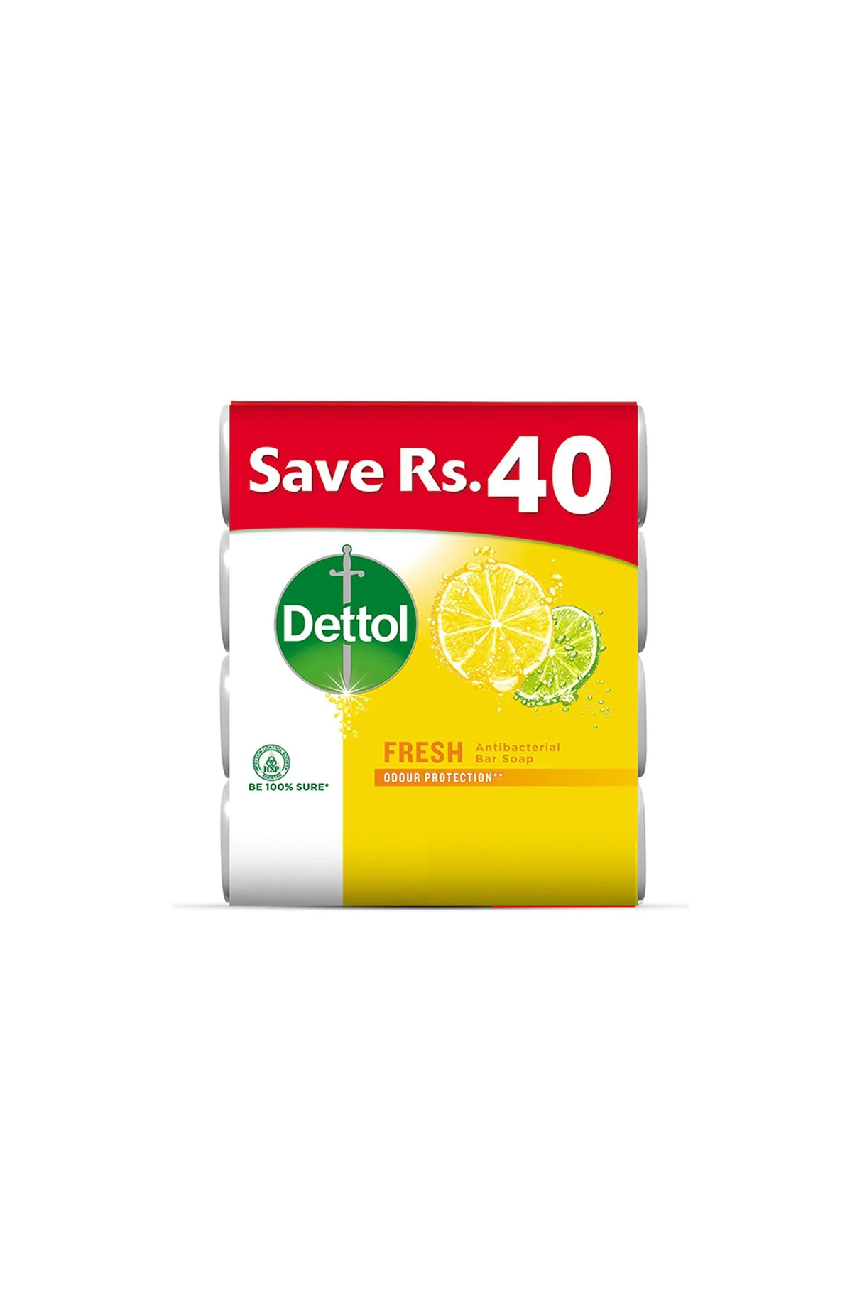 dettol soap fresh 4p 110g