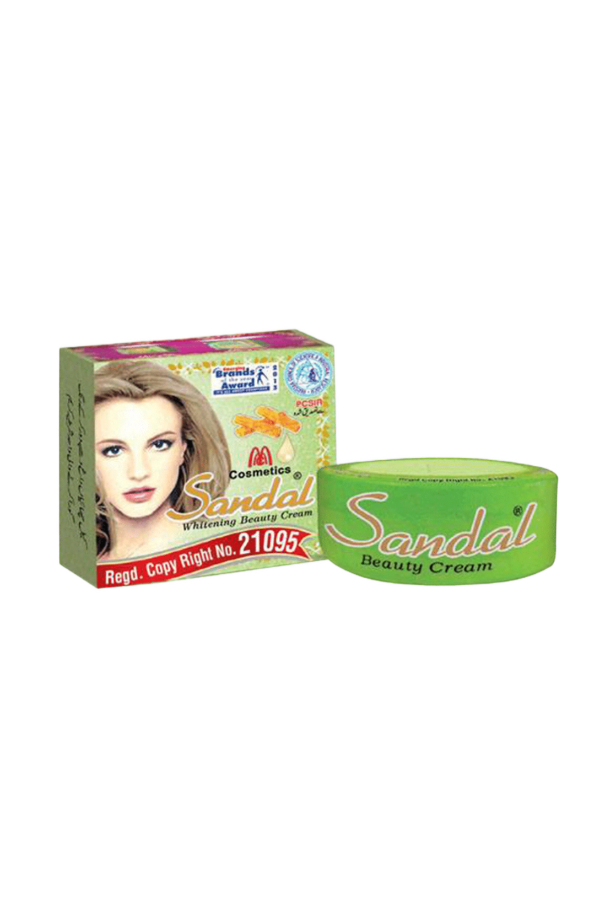 sandal beauty cream