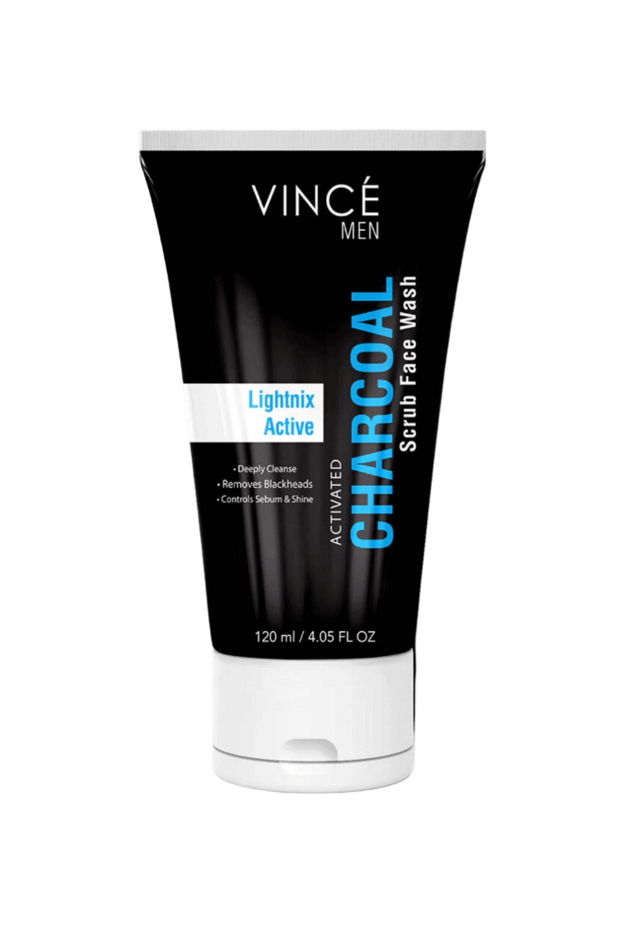 vince face wash men charcoal 120ml