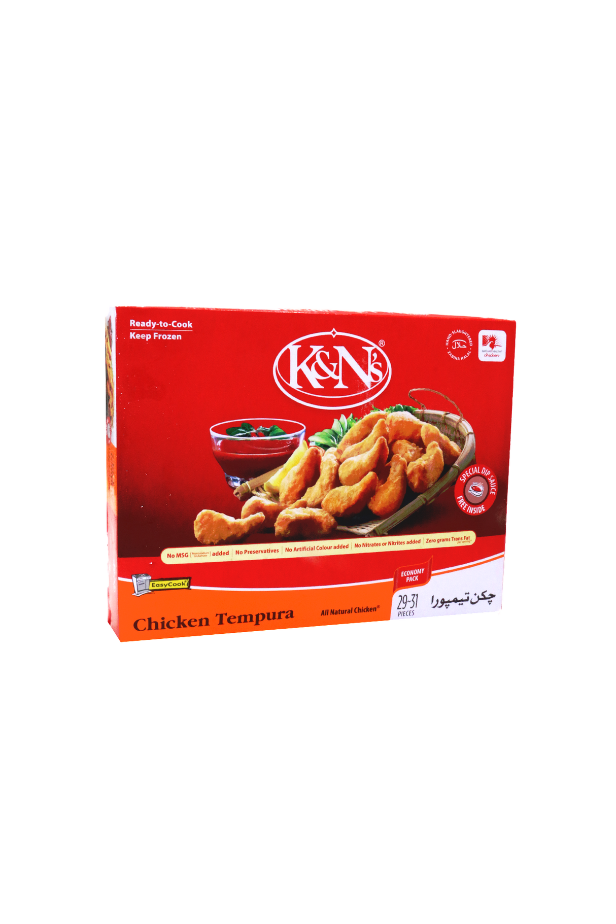 k&n chicken tempura 660g