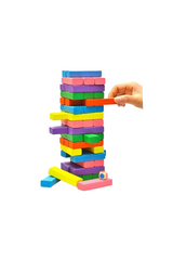 jenga game wood 54pc wd0074