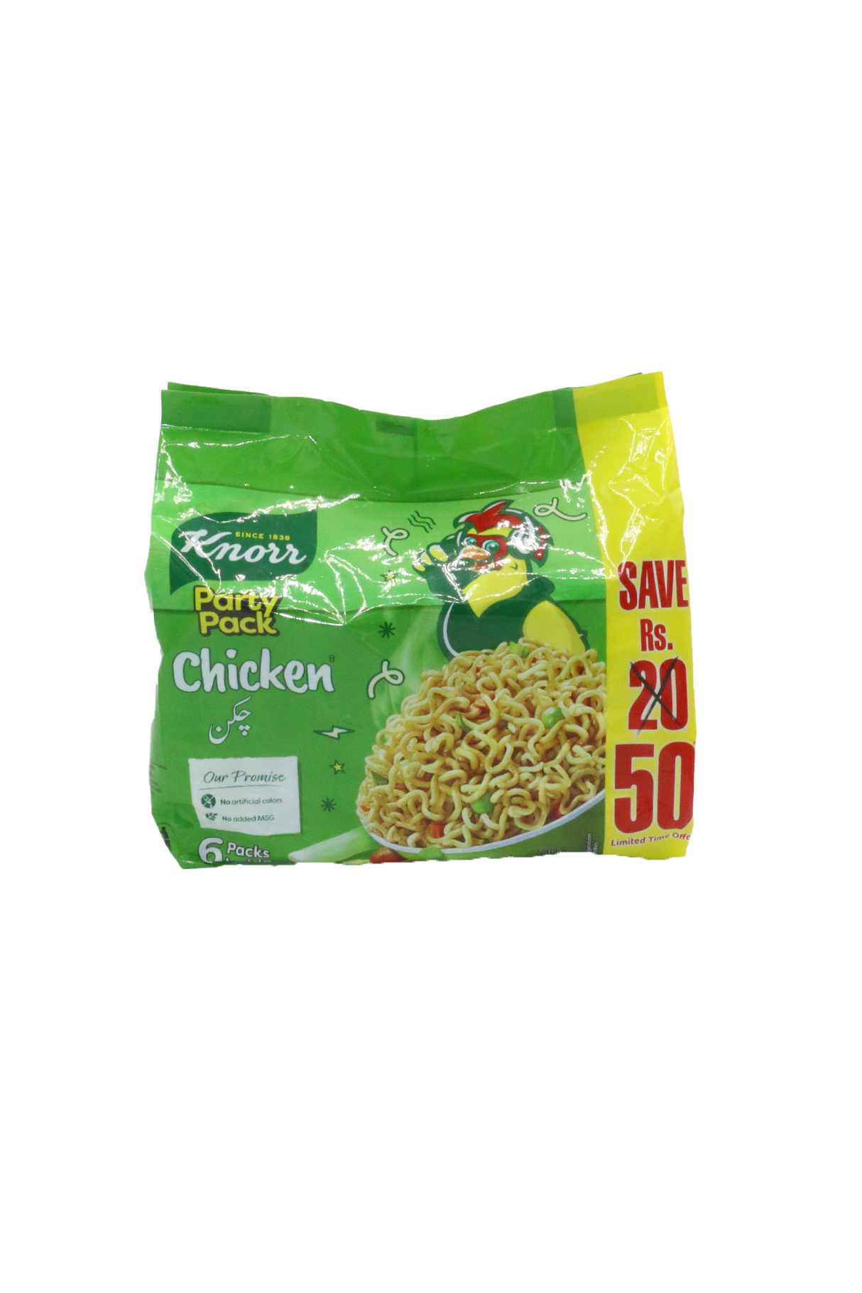 knorr noodle chicken 6pc