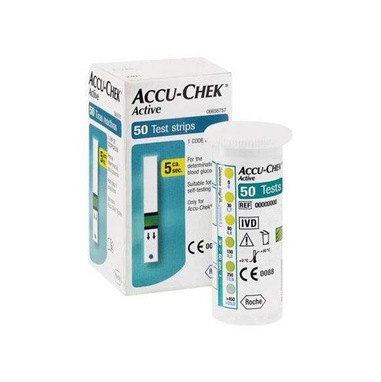 accu chek active 50strips 1s