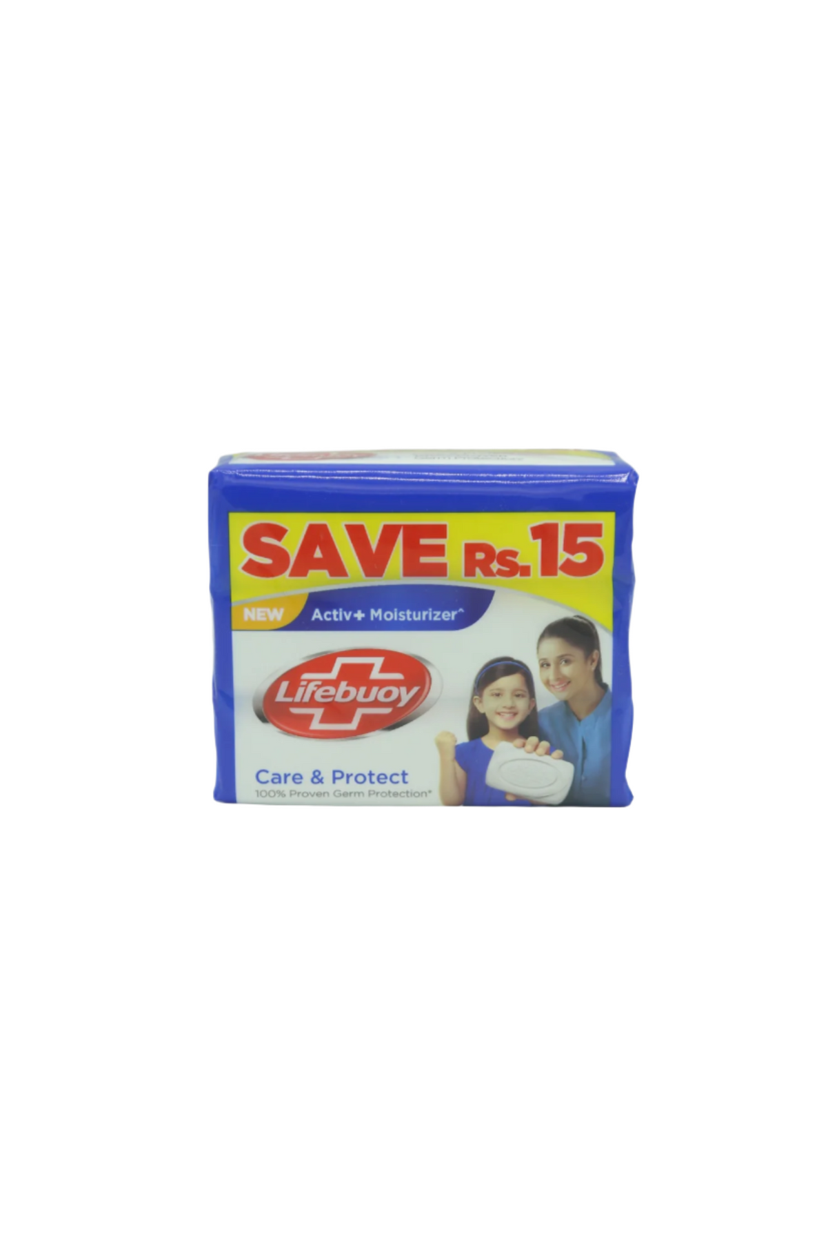 lifebuoy soap care&protect 3p 128g