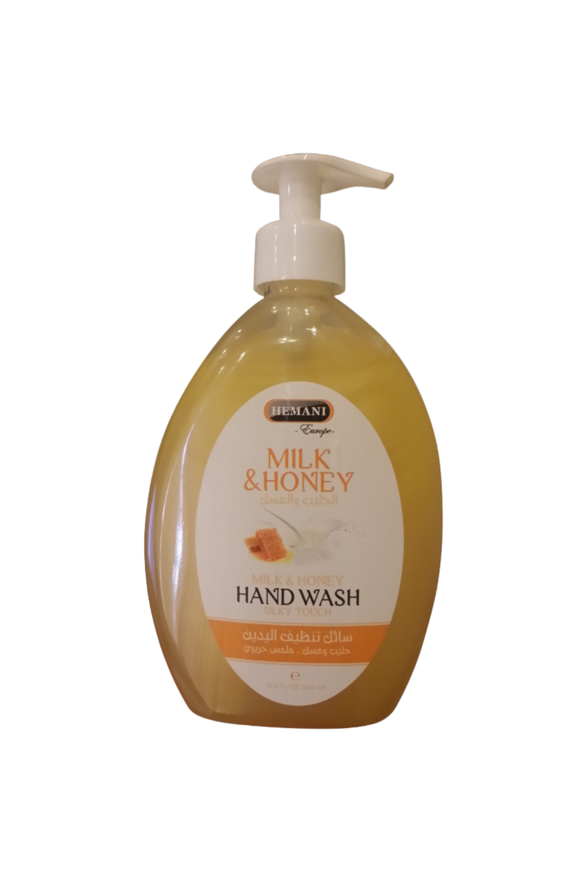 hemani hand wash milk&honey 500ml