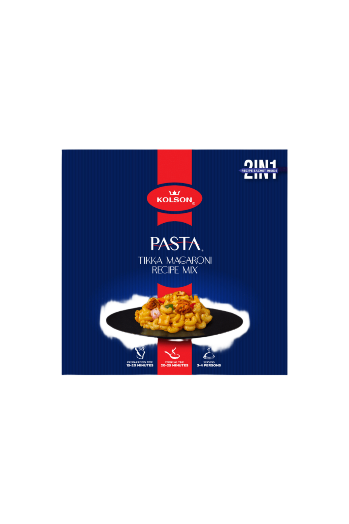 kolson pasta macaroni tikka 250g