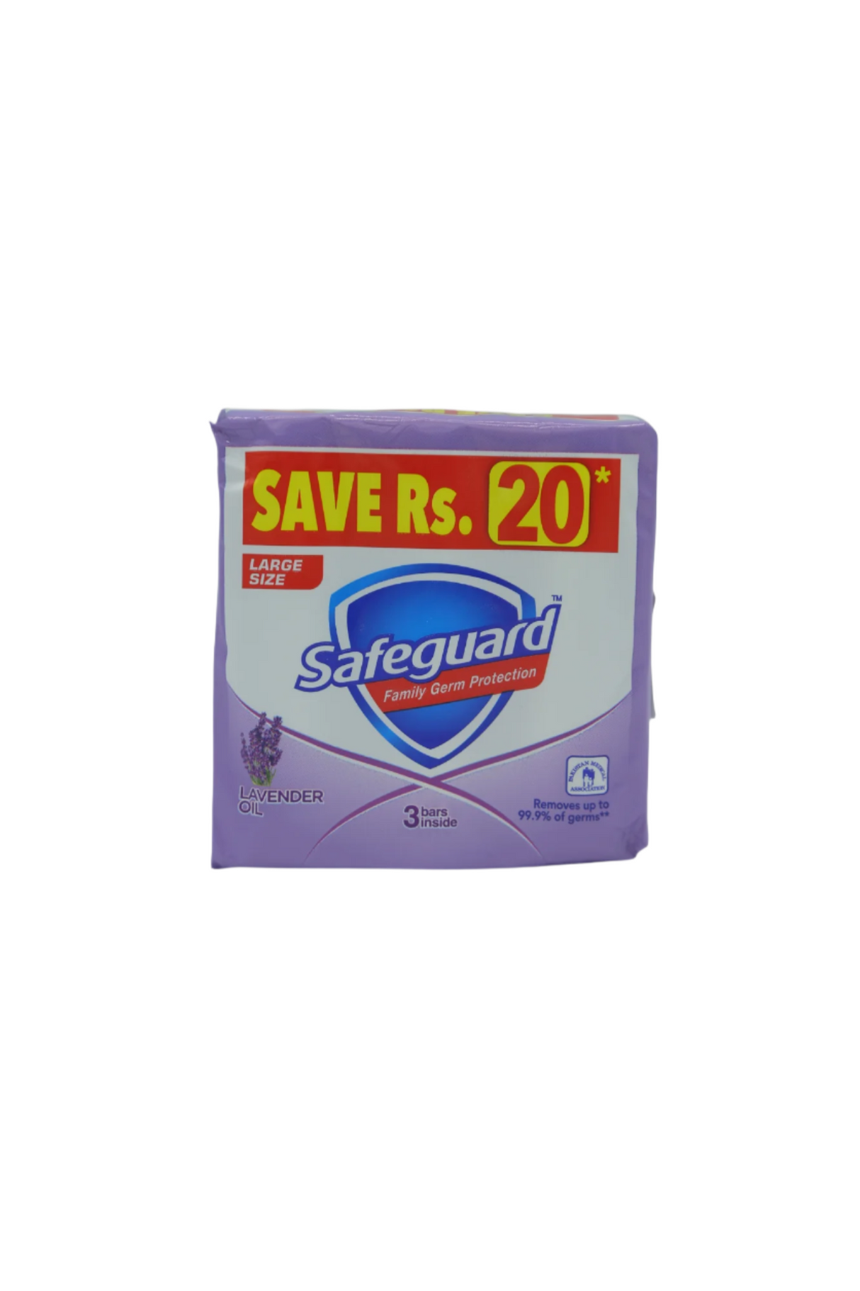 safeguard soap lavender 3pc 135g