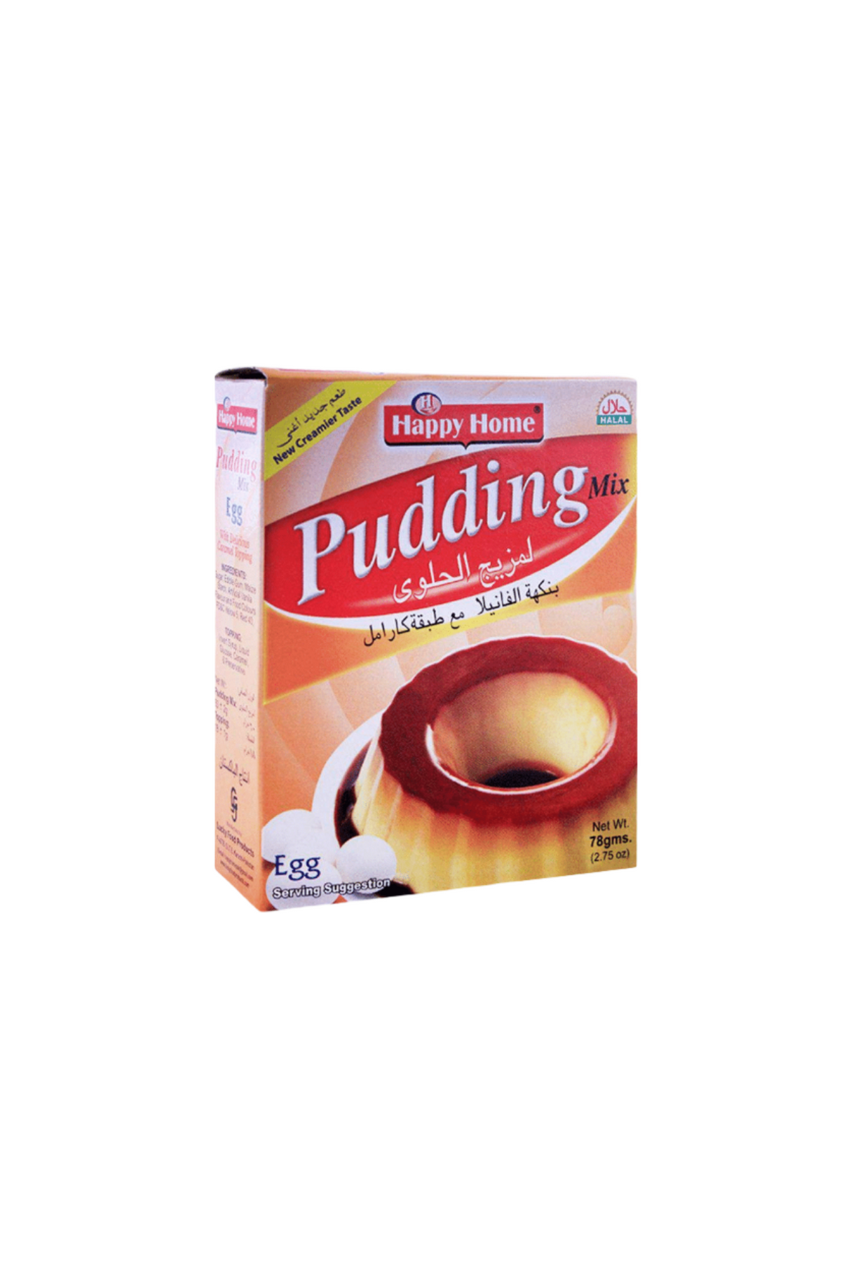 happy home egg pudding 78g