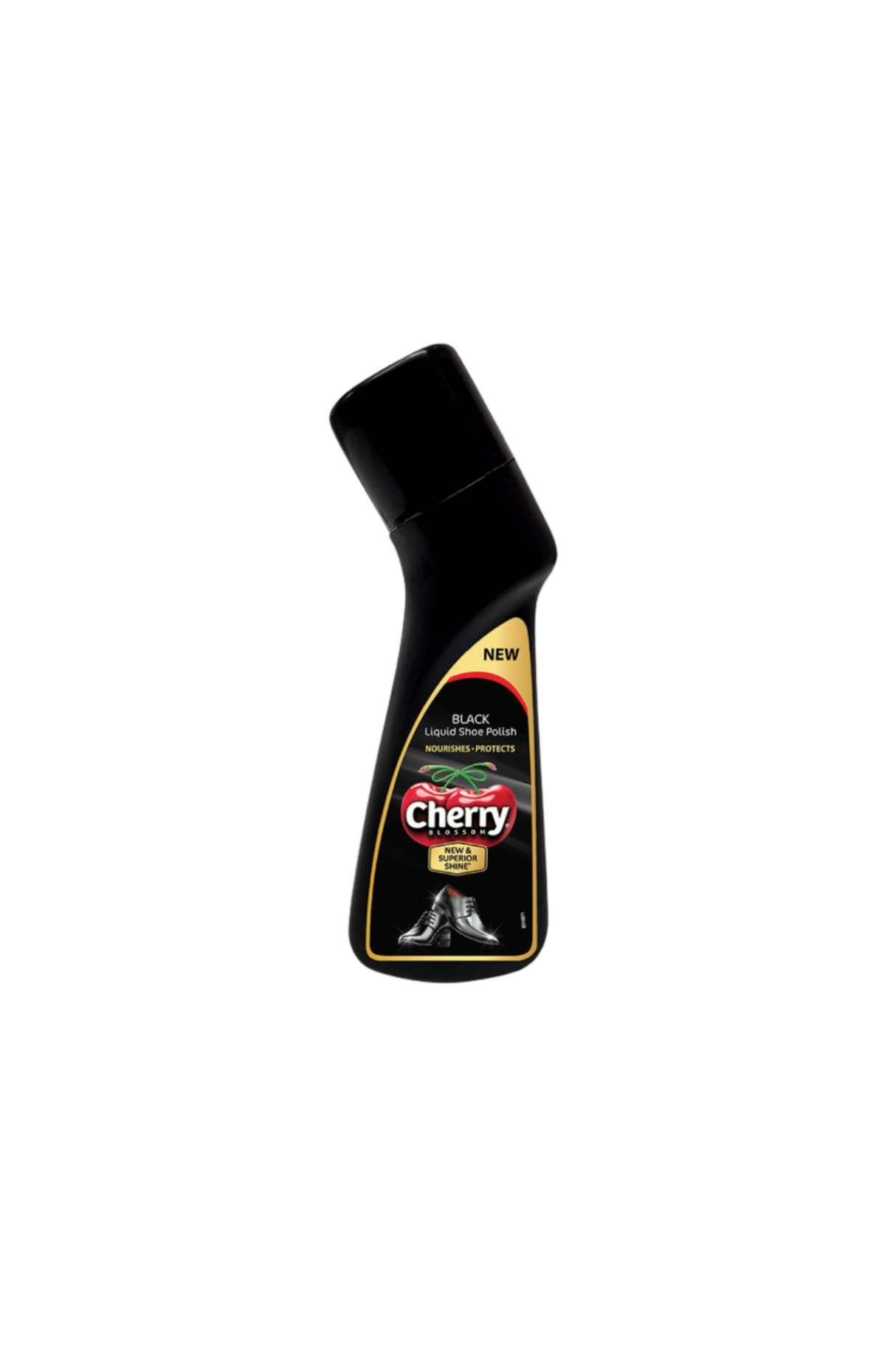 cherry shoes polish liquid black 75ml